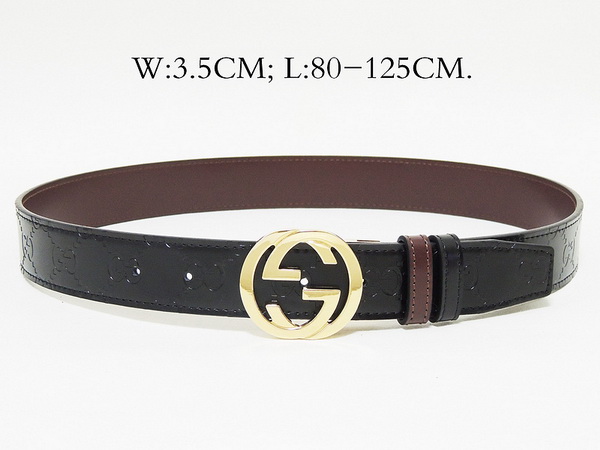 Super Perfect Quality G Belts(100% Genuine Leather,steel Buckle)-1513