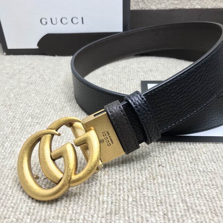 Super Perfect Quality G Belts(100% Genuine Leather,steel Buckle)-1564