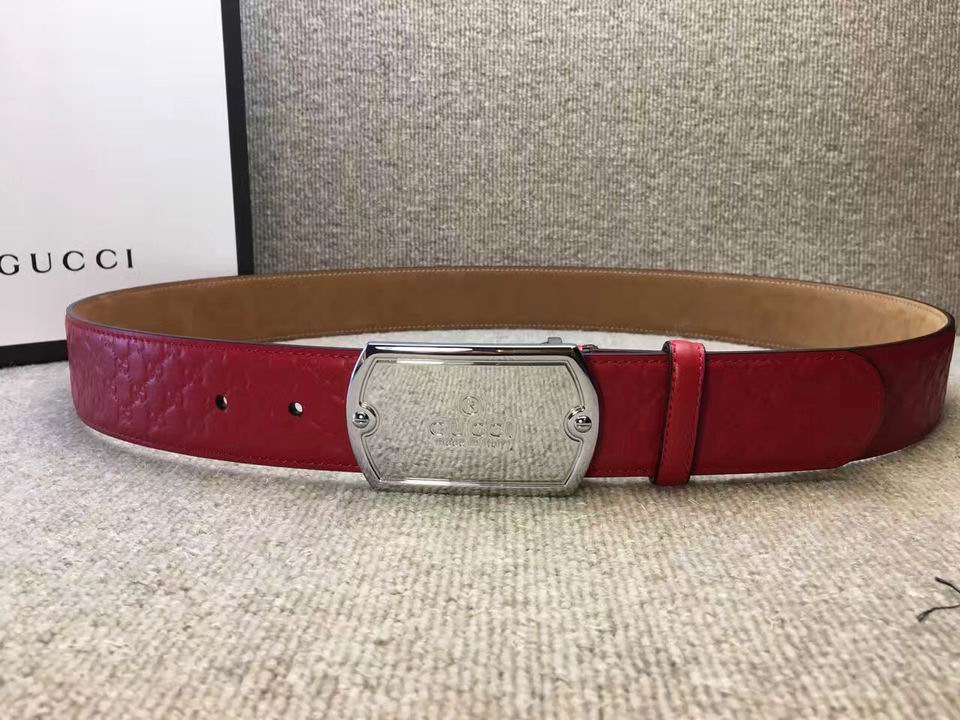 Super Perfect Quality G Belts(100% Genuine Leather,steel Buckle)-215
