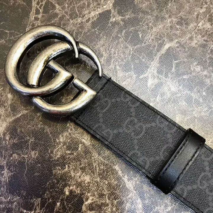 Super Perfect Quality G Belts(100% Genuine Leather,steel Buckle)-224