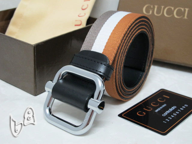Super Perfect Quality G Belts(100% Genuine Leather,steel Buckle)-265