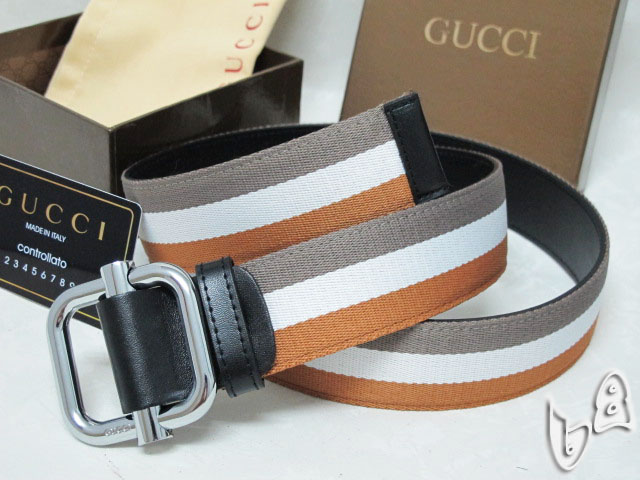 Super Perfect Quality G Belts(100% Genuine Leather,steel Buckle)-267