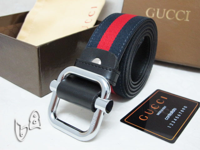 Super Perfect Quality G Belts(100% Genuine Leather,steel Buckle)-268