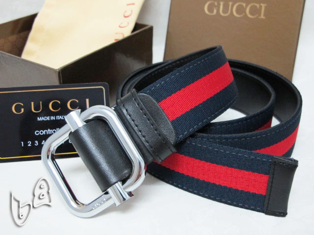 Super Perfect Quality G Belts(100% Genuine Leather,steel Buckle)-269