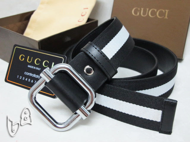 Super Perfect Quality G Belts(100% Genuine Leather,steel Buckle)-271