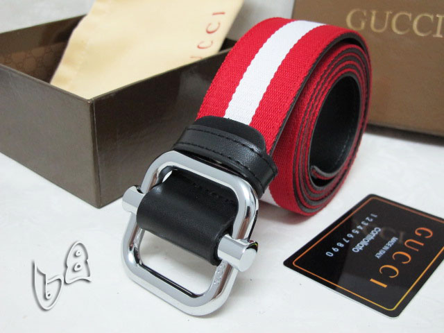 Super Perfect Quality G Belts(100% Genuine Leather,steel Buckle)-272