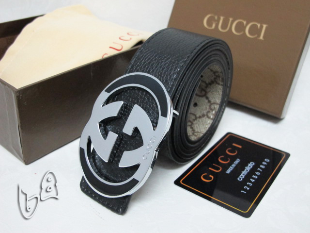 Super Perfect Quality G Belts(100% Genuine Leather,steel Buckle)-295