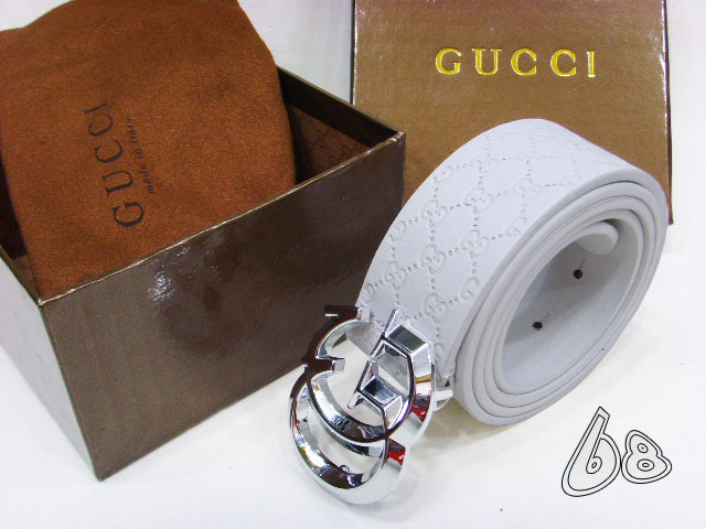 Super Perfect Quality G Belts(100% Genuine Leather,steel Buckle)-311