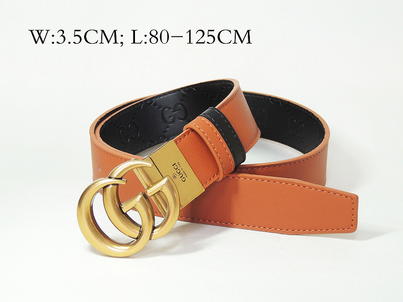 Super Perfect Quality G women Belts(100% Genuine Leather,steel Buckle)-147