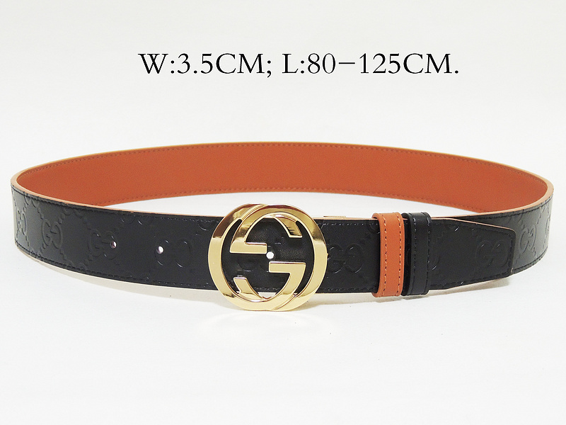 Super Perfect Quality G women Belts(100% Genuine Leather,steel Buckle)-159