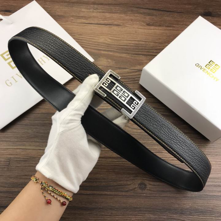 Super Perfect Quality Givenchy Belts(100% Genuine Leather,Reversible Steel Buckle)-099