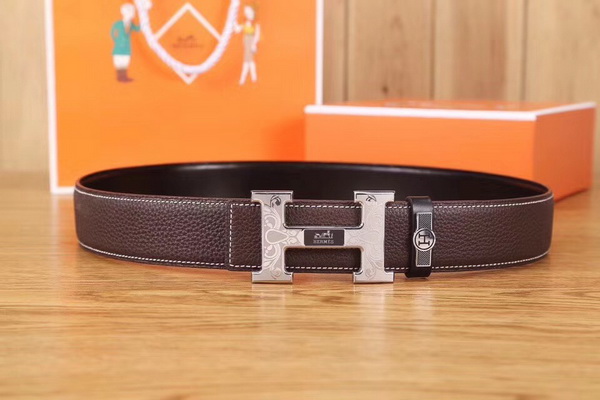 Super Perfect Quality Hermes Belts(100% Genuine Leather,Reversible Steel Buckle)-1025