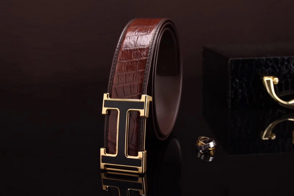 Super Perfect Quality Hermes Belts(100% Genuine Leather,Reversible Steel Buckle)-1043
