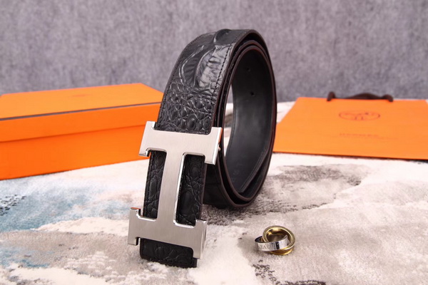 Super Perfect Quality Hermes Belts(100% Genuine Leather,Reversible Steel Buckle)-1048