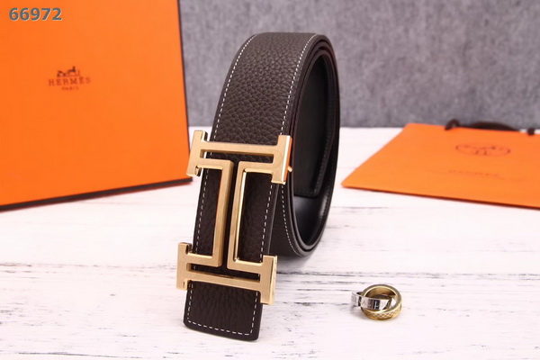 Super Perfect Quality Hermes Belts(100% Genuine Leather,Reversible Steel Buckle)-1063