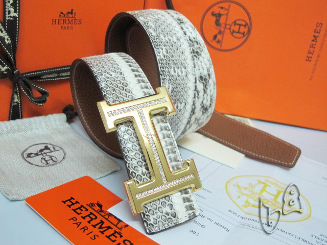 Super Perfect Quality Hermes Belts(100% Genuine Leather,Reversible Steel Buckle)-1070