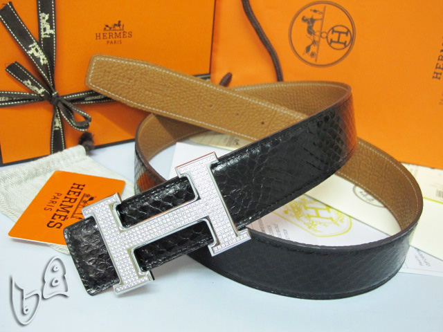 Super Perfect Quality Hermes Belts(100% Genuine Leather,Reversible Steel Buckle)-1074