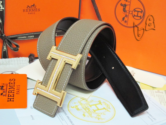 Super Perfect Quality Hermes Belts(100% Genuine Leather,Reversible Steel Buckle)-1089
