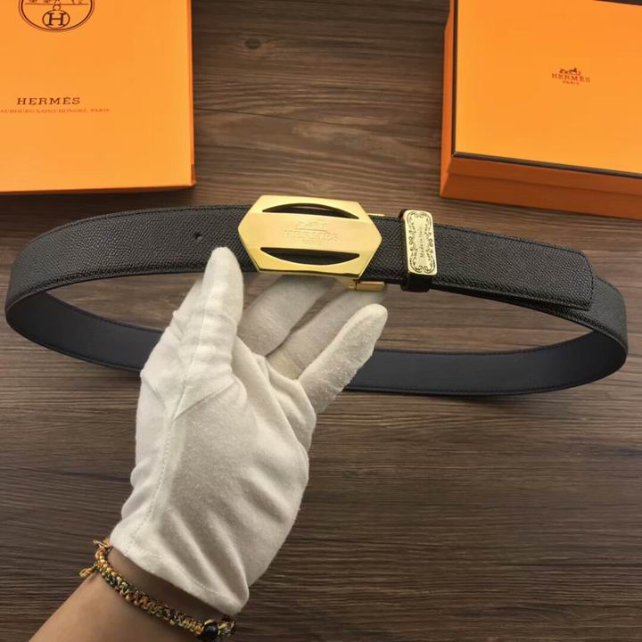 Super Perfect Quality Hermes Belts(100% Genuine Leather,Reversible Steel Buckle)-1120