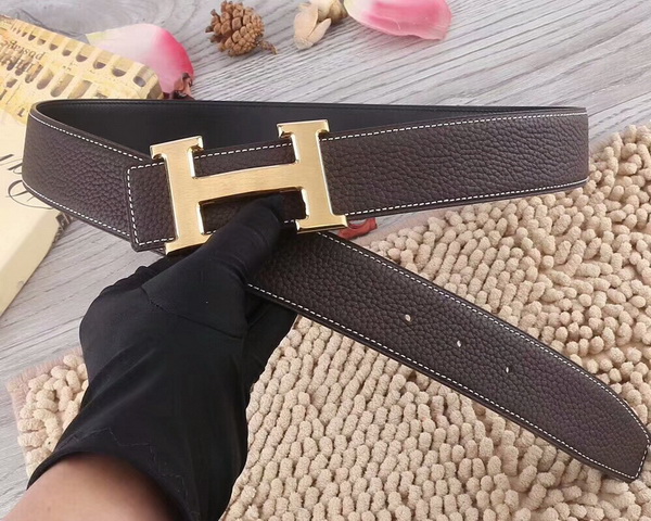 Super Perfect Quality Hermes Belts(100% Genuine Leather,Reversible Steel Buckle)-1134