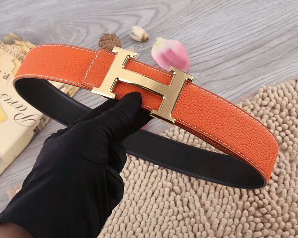 Super Perfect Quality Hermes Belts(100% Genuine Leather,Reversible Steel Buckle)-1135