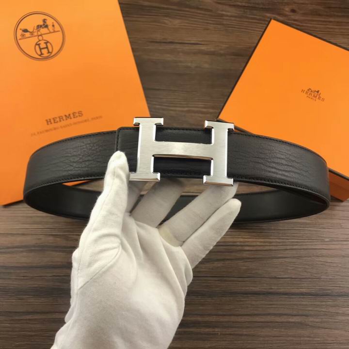 Super Perfect Quality Hermes Belts(100% Genuine Leather,Reversible Steel Buckle)-1192