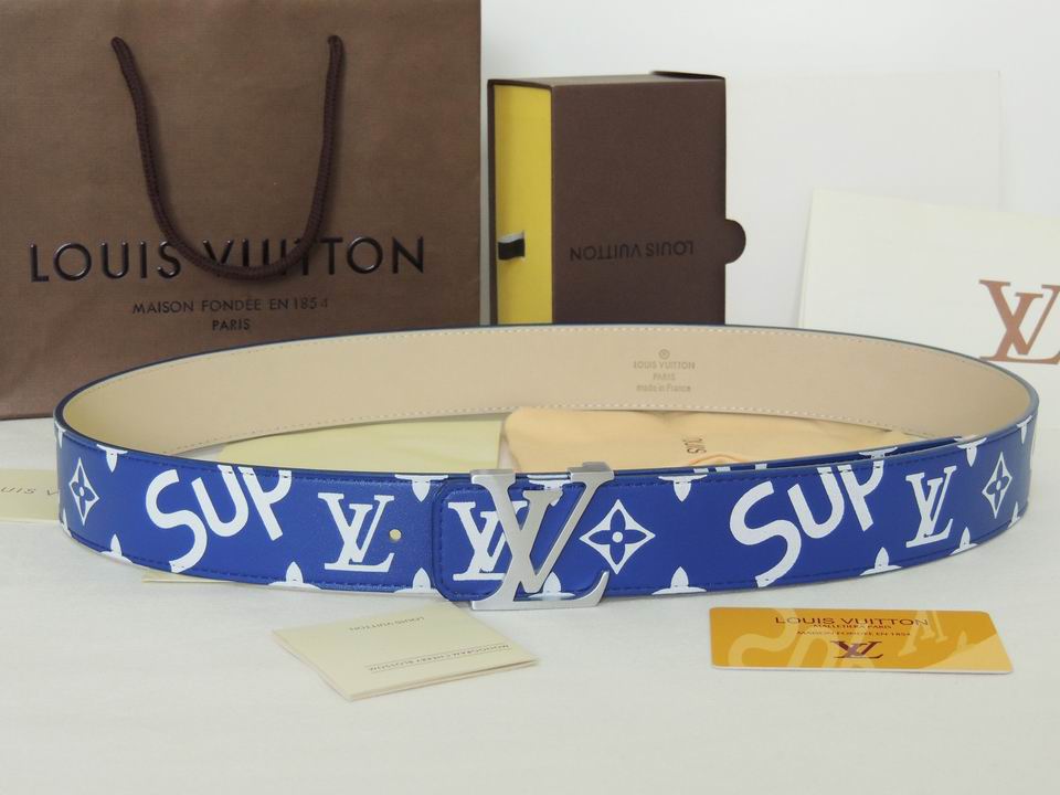 Super Perfect Quality LV Belts(100% Genuine Leather,Steel Buckle)-1669