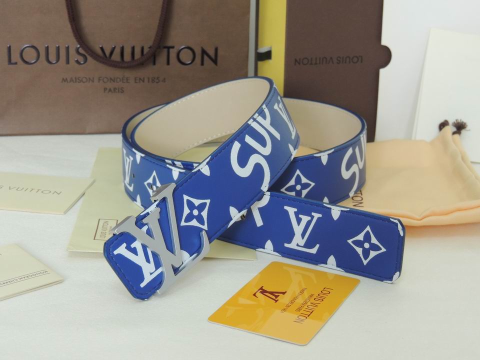 Super Perfect Quality LV Belts(100% Genuine Leather,Steel Buckle)-1670