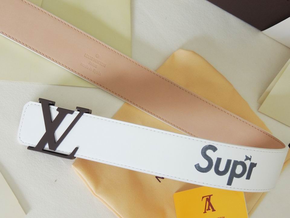 Super Perfect Quality LV Belts(100% Genuine Leather,Steel Buckle)-1690