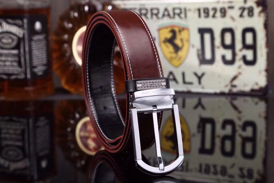 Super Perfect Quality LV Belts(100% Genuine Leather,Steel Buckle)-1725