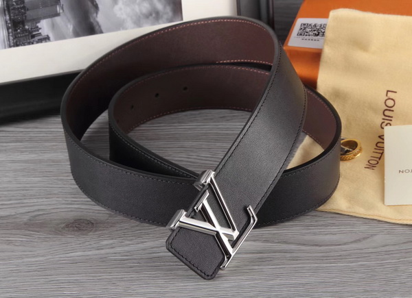Super Perfect Quality LV Belts(100% Genuine Leather,Steel Buckle)-1742