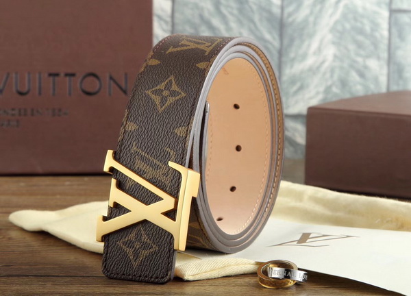 Super Perfect Quality LV Belts(100% Genuine Leather,Steel Buckle)-1745