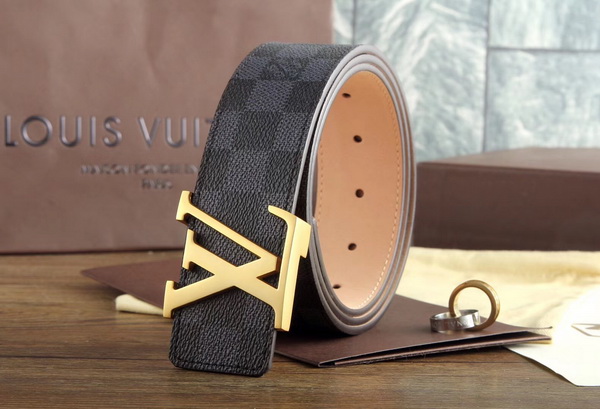 Super Perfect Quality LV Belts(100% Genuine Leather,Steel Buckle)-1746