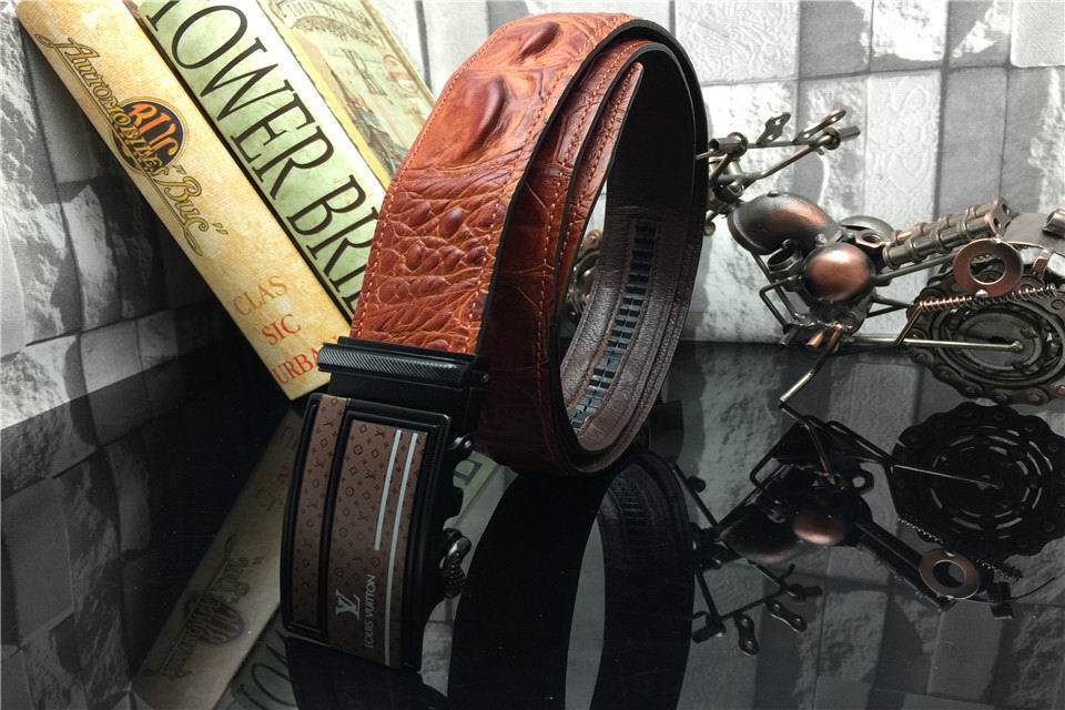Super Perfect Quality LV Belts(100% Genuine Leather,Steel Buckle)-1920