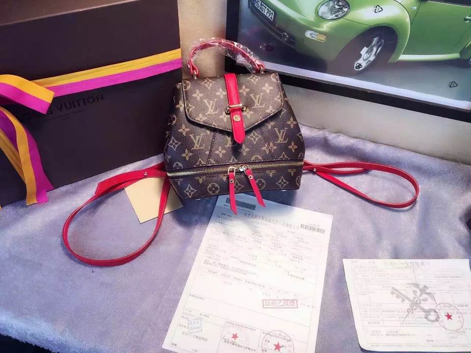 LV Backpack 1:1 Quality-058