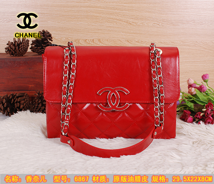 Super Perfect CHAL handbags(Original Leather)-014