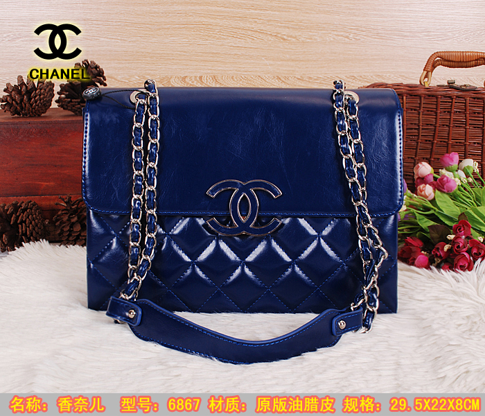 Super Perfect CHAL handbags(Original Leather)-015