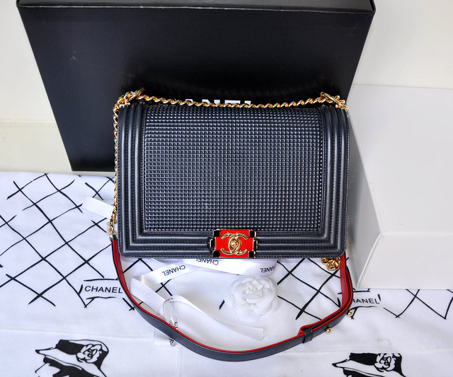 Super Perfect CHAL handbags(Original Leather)-020