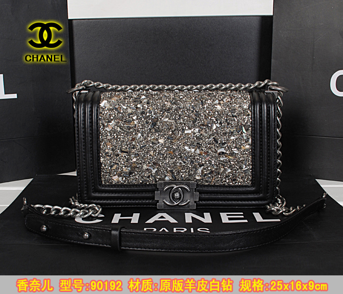 Super Perfect CHAL handbags(Original Leather)-063