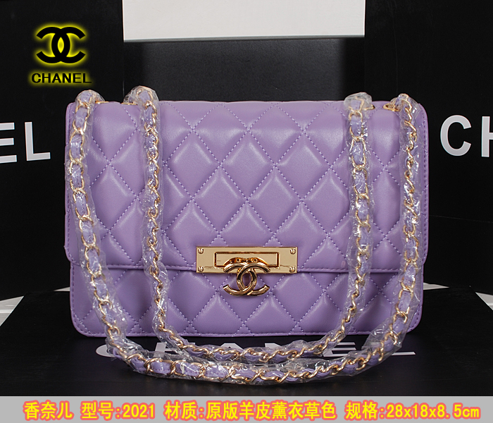 Super Perfect CHAL handbags(Original Leather)-065