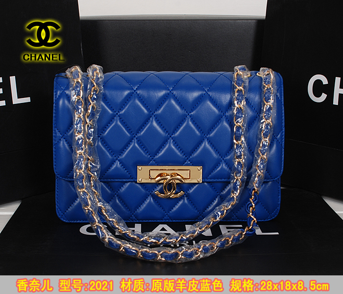Super Perfect CHAL handbags(Original Leather)-067