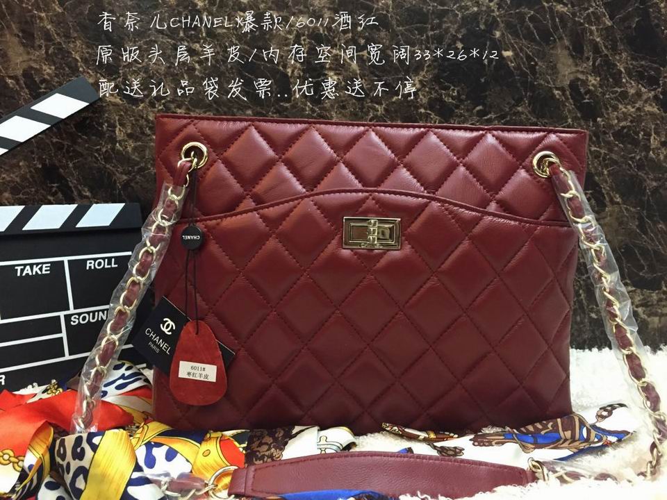 Super Perfect CHAL handbags(Original Leather)-186