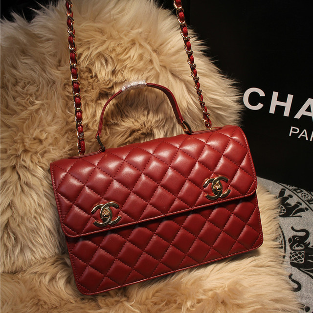 Super Perfect CHAL handbags(Original Leather)-208