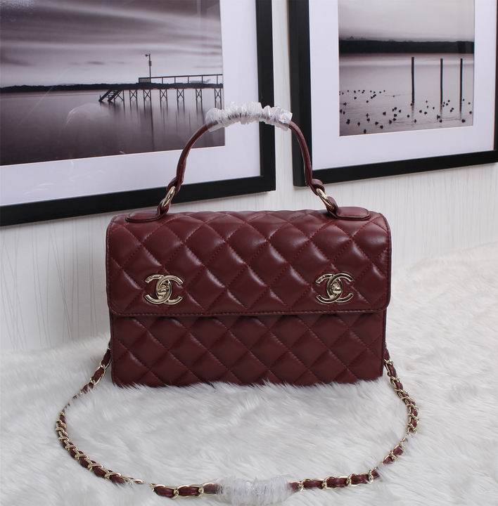 Super Perfect CHAL handbags(Original Leather)-222