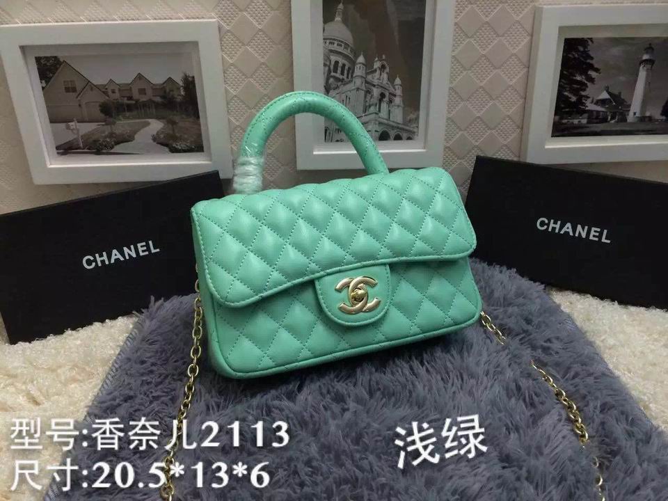 Super Perfect CHAL handbags(Original Leather)-283