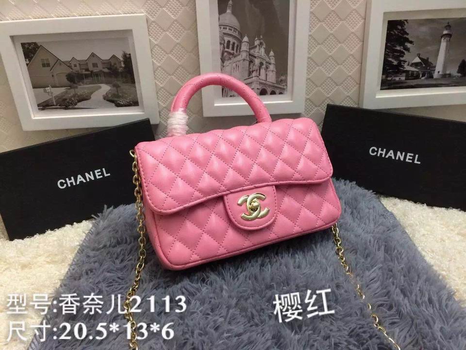 Super Perfect CHAL handbags(Original Leather)-285