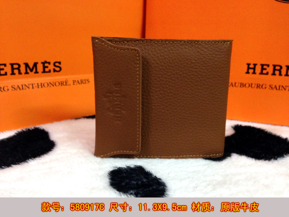 Super Perfect Hermes Wallet(Original Leather)-003