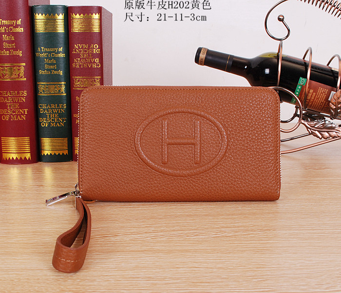 Super Perfect Hermes Wallet(Original Leather)-043