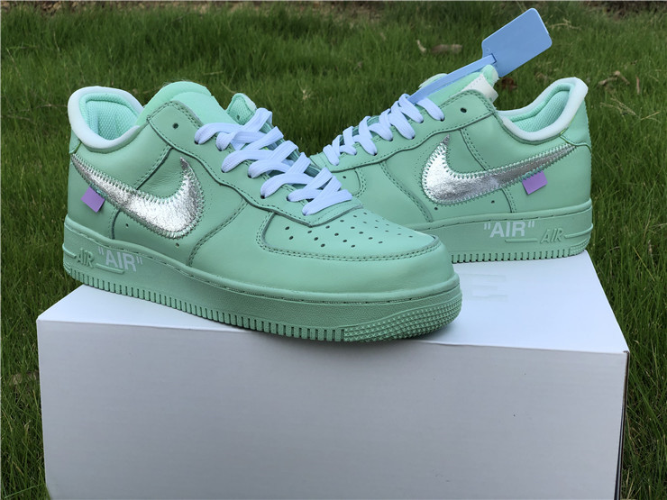 Authentic OFF-WHITE x Air Force 1 Green