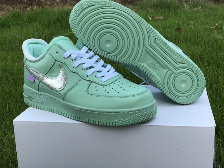 Authentic OFF-WHITE x Air Force 1 Green GS
